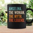 Angelina The Woman The Myth The Legend Nome Angelina Tazze Ideas de regalos