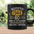 Annata Agosto 1944 Uomo Donna Regalo Anni 80 Compleanno Tazze Ideas de regalos