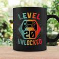 Anni 20 Compleanno Regaloideogiochi Level 20 Unlocked Tazze Ideas de regalos