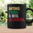 Antonio L'uomo Il Mito La Leggenda Regalo Per Antonio Tazze Ideas de regalos