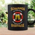 Bademeister Macht Bierpause Meer Swimming Pool Tassen Geschenkideen