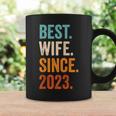 Best Wife Since 2023 1 Hochzeitstag 1 Jahr Tassen Geschenkideen