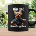 Bin Da Kann Losgehen Yorkie Dog Lover Tassen Geschenkideen