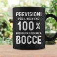 Bocce Divertente Previsioni Tazze Ideas de regalos