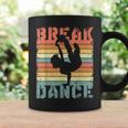 Break Dance Breakdancer Break Dancing B-Boy Handstand Retro Tazze Ideas de regalos