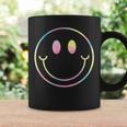 Camicia Tie Dye Smile Face Happy Smiling Face Con Logo Tascabile Tazze Ideas de regalos