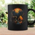Campeggio Orso Tenda Montagne Bushcraft Orso Bruno Tazze Ideas de regalos