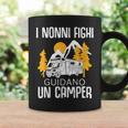 Camper Nonno Camperista Nonni Uomo Camping Caravan Campeggio Tazze Ideas de regalos