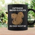 Capybaras Machen Glücklich Du Eher Nicht So Wasserschwein Tassen Geschenkideen