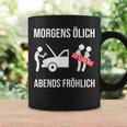 Car Mechanic Mechatronics Ölich Abends Happy Tassen Geschenkideen