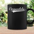 Carpendale Baseballintage Retro Font Tassen Geschenkideen