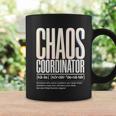Chaos Coordinator Professeur De Chef Organisé Amusant Tasse Idées cadeaux