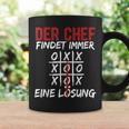 Chef Finding Immer Eine Lösung Chef Tassen Geschenkideen