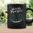 Cheshire Alice Cat Wir Sind Alleerrückt Hier Wunderland Tassen Geschenkideen