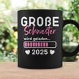 Children's Big Sister Loaded 2025 I Will Große Schwester 2025 Tassen Geschenkideen