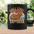 Chill Level Capybara Capybara Pet Fans Tazze Ideas de regalos