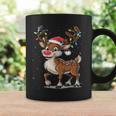 Christmas Cute Reindeer Red Nose Tassen Geschenkideen