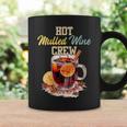 Christmas Market HOT MULLED WINE CREW Friendship Graphic Print Coffee Mug Gifts ideas