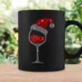 Christmas Wine Glass Red Wine Christmas Hat Tassen Geschenkideen