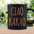 Ciao Kakao Tschau Tschüss Farewell Tassen Geschenkideen