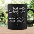 Coffee Code Programmers Coding Tazze Ideas de regalos