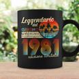 Compleanno Uomi Regalo Donna Leggendario Dal Giugno 1981 Tazze Ideas de regalos