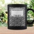 Composition Book Notebook Matching Group Halloween Teacher Coffee Mug Gifts ideas