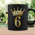 Corona Numero 6 Giallo Antico 6° Compleanno Tazze Ideas de regalos