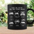 Cose Che Faccio Nel Mio Tempo Libero Andare In Moto Tazze Ideas de regalos