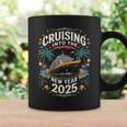 Cruising Into The New Year 2025 Family Trip 2025 New Year Coffee Mug Gifts ideas