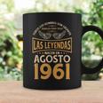 Cumpleaños Hombre Regalos Las Leyendas Agosto 1961 Taza de café Ideas de regalos