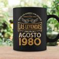 Cumpleaños Hombre Regalos Las Leyendas Agosto 1980 Taza de café Ideas de regalos