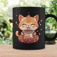 Cute Cat Boba Tea Bubble Tea Anime Kawaii Neko Coffee Mug Gifts ideas