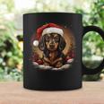 Dachshund With Santa Hat Christmas With Dog Tassen Geschenkideen