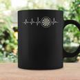 Dartboard Heartbeat Ecg Dart Darts Player Darts Coffee Mug Gifts ideas