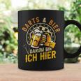 Darts Und Bier Darum Bin Ich Hier Dartspieler Dart Tassen Geschenkideen