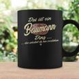 'Das Ist Ein Baumann Ding' Family Tassen Geschenkideen