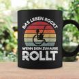 Das Leben Rockt Wenn Dein Zuhause Rollen Wheelchair Saying S Tassen Geschenkideen