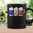 De Cerveza De Francia Con Bandera De Francia Taza de café Ideas de regalos