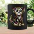 Dia De Los Muertos Skeleton Sugar Skull Dog Day Of The Dead Coffee Mug Gifts ideas