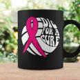 Dig For Cure Pink Ribbon Volleyball Breast Cancer Awareness Coffee Mug Gifts ideas