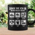 Dinge Die Ich In Meiner Freizeit Mache Tractor Tassen Geschenkideen