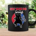 Disegno Del Gatto Di Taekwondo Cat Won Do Korea Tazze Ideas de regalos