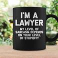 Divertente Con Scritta I'm A Lawyer Tazze Ideas de regalos