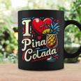 Donna Bevanda Tropicale I Heart Pina Colada Con Collo A Tazze Ideas de regalos