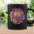 Donna Pace Segno Fiore Anni '60 E '70 Farfalla Pace Con Collo A Tazze Ideas de regalos