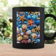 Donna Seashell Starfish Seahorse Tropical Beach Summer Ocean Con Collo A Tazze Ideas de regalos