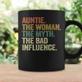 Donnaintage Cool Auntie Wuntie Woman Mito Brutta Influenza Con Collo A Tazze Ideas de regalos