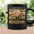 Don't Worry Don't Cry Drink Limoncello Italia Amalfi Tazze Ideas de regalos