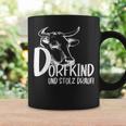 Dorfkind & Stolz Draufillfkinder Farmer Cow Farm Tassen Geschenkideen